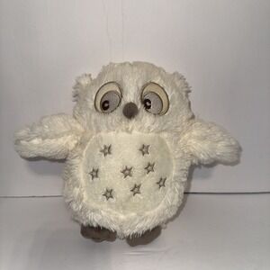 LTD Plush Soft Dreams Creme Owl Plays Lullaby Music Night Lights 8" Baby 0085
